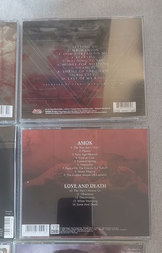OFERTA Lote Heavy Metal 10 CDs