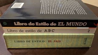 Lote Libros de estilo de periódicos
