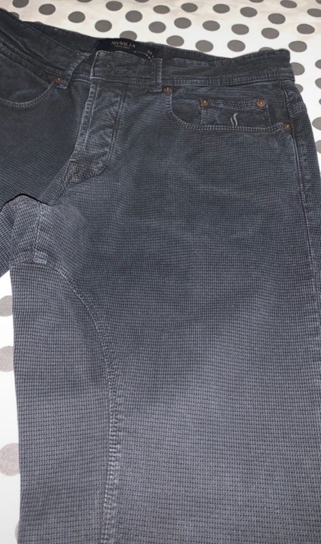 Pantalone elegante Siviglia, colore Blu