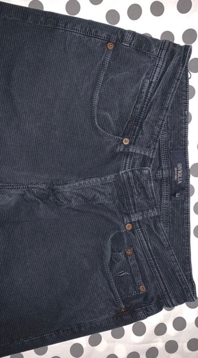 Pantalone elegante Siviglia, colore Blu