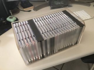 N°5 Porta CD di design (Vuoti) in Plexyglass