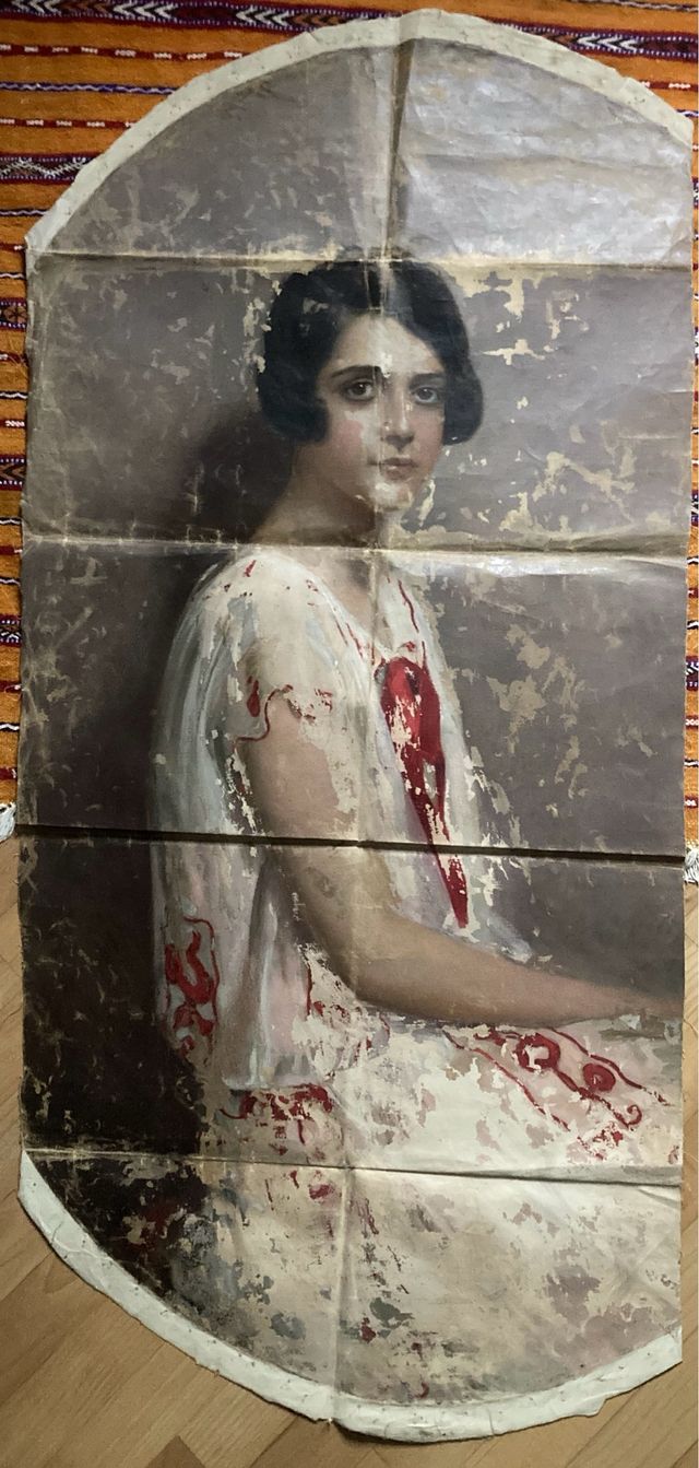 Tela Ritratto Iolanda di Savoia 1915 (circa)