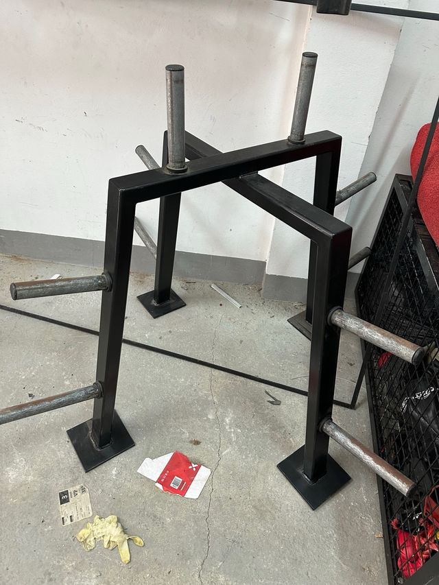 Soporte para discos musculacion