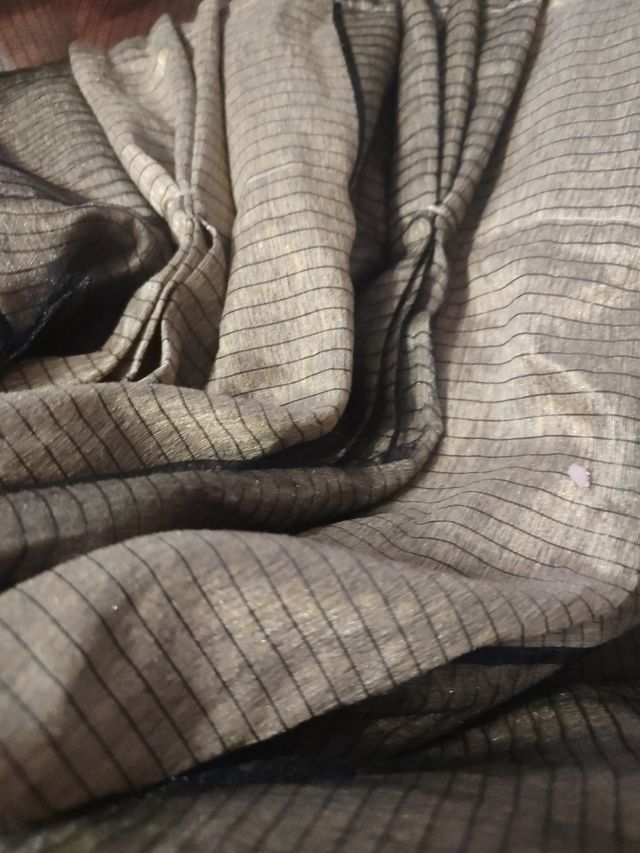 2 Cortinas marron  oferta 20 € 10 euros cada una