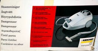 Vaporeta Karcher. Modelo 1701