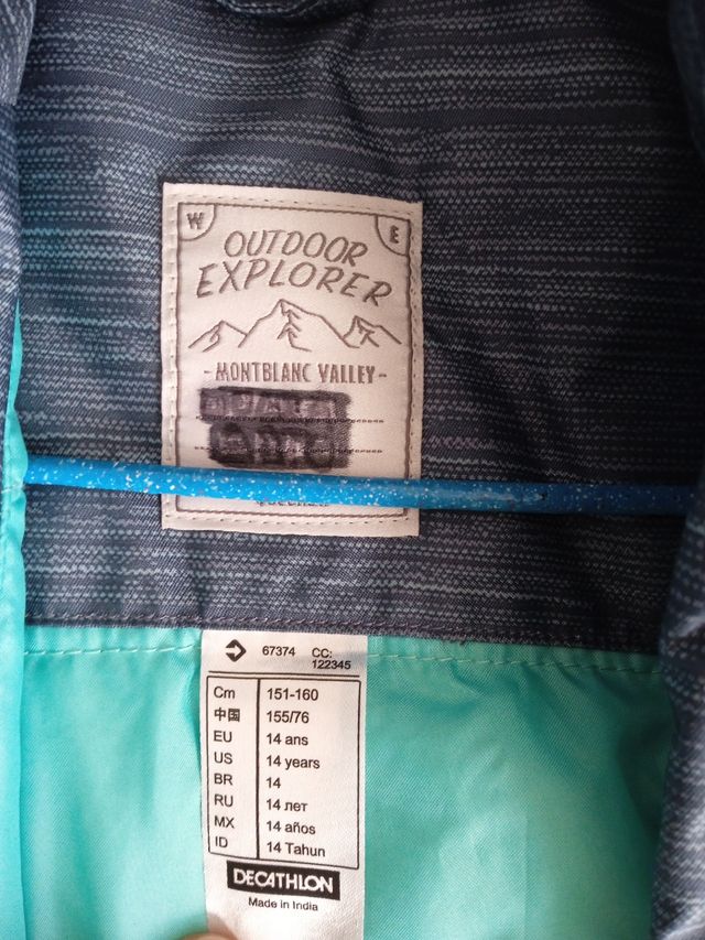 Chaqueta Quechua impermeable