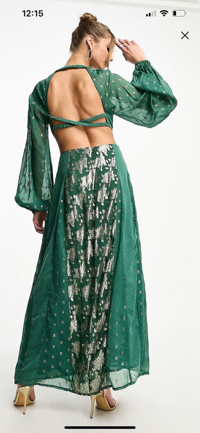 vestido largo Asos desing