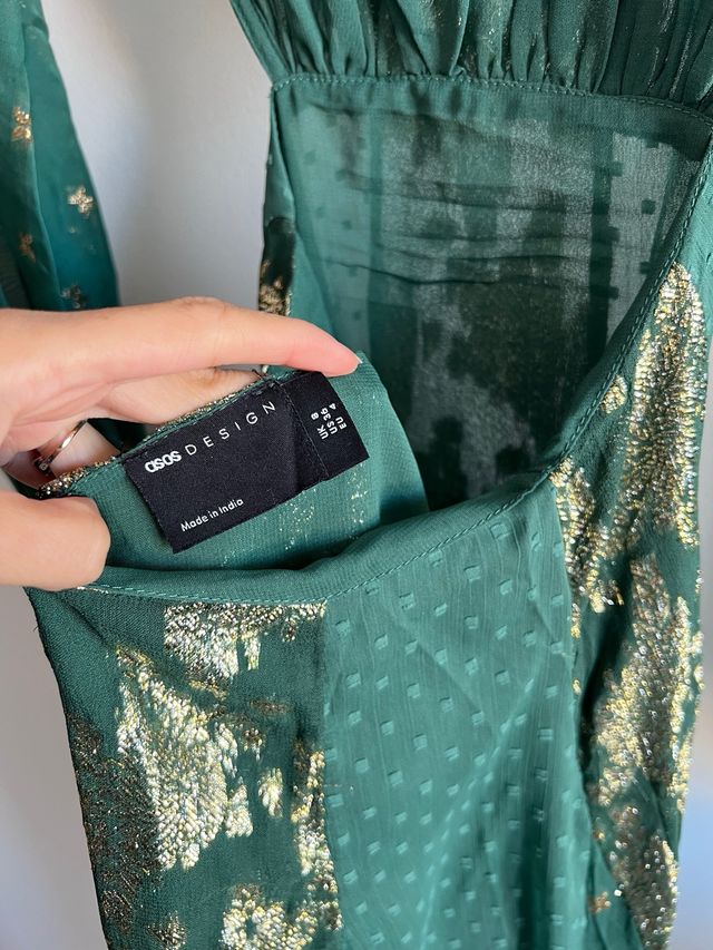 vestido largo Asos desing