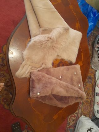 2  sciarpe  vera pelle nuovissime