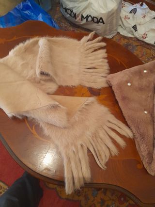 2  sciarpe  vera pelle nuovissime