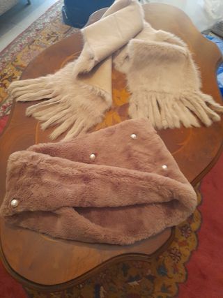 2  sciarpe  vera pelle nuovissime