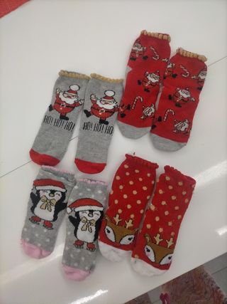 Calze natalizie 2-3 anni