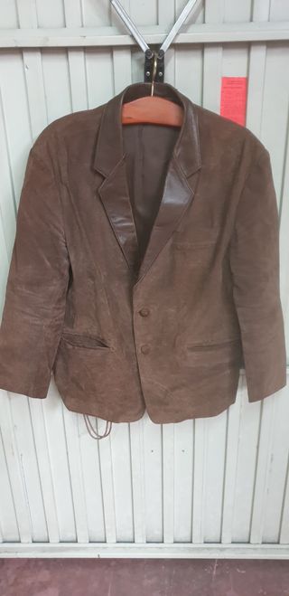 Cazadora de piel auténtica VITANGE 