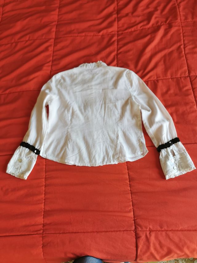 Camicia con ruche Sisley