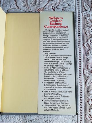 Libro Webster's Guide to Business