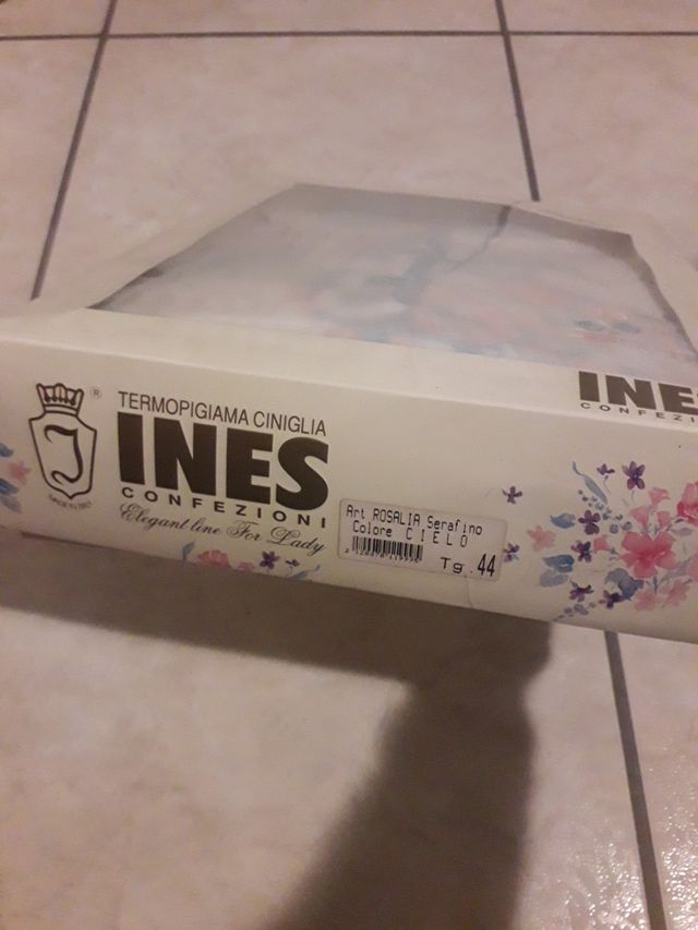 Pigiama in ciniglia da donna INES