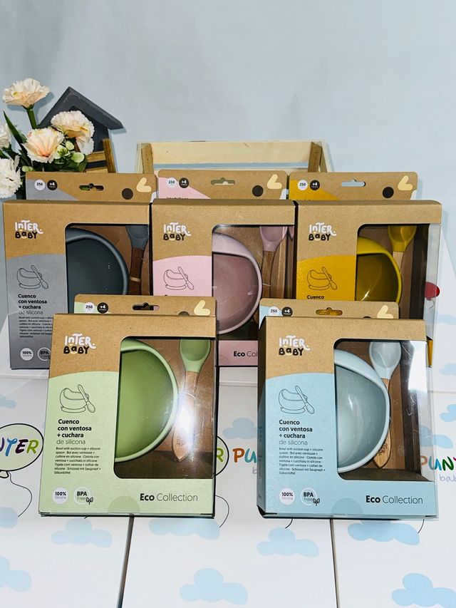 Interbaby- Cuenco + cuchara para bebé