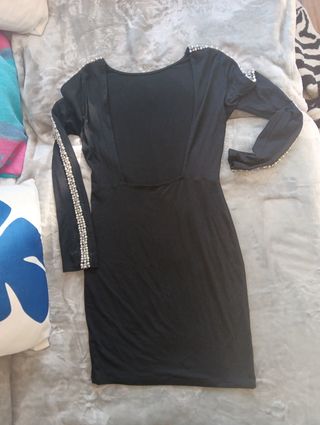Vestido ASOS pedrería fiesta talla S