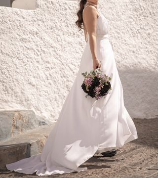 Vestido novia / 2piezas