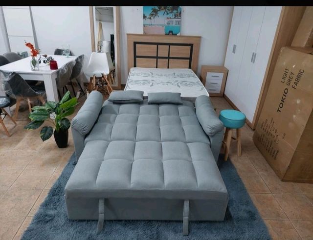 SUPER OFERTA SOFA CAMA TOKIO GRIS