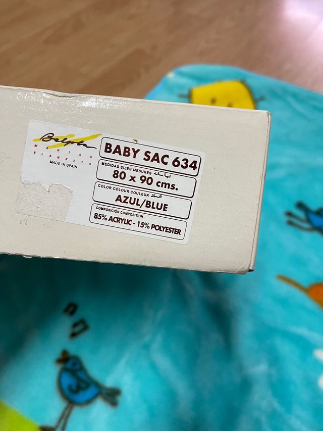 saco manta bebe