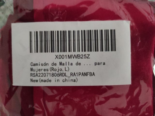 CAMISON/PICARDIAS ROJO