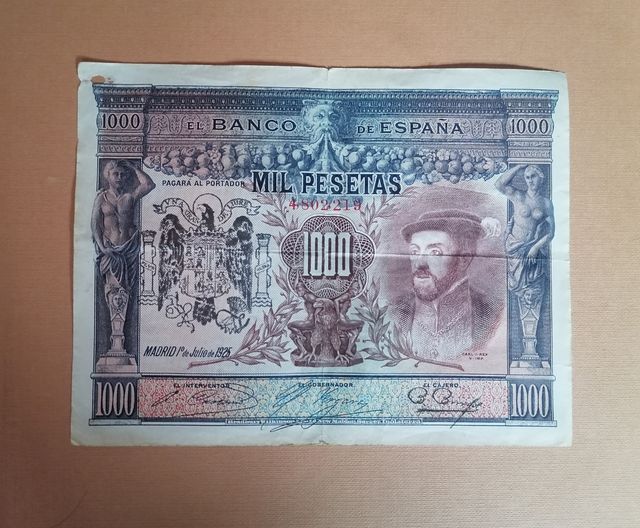 1000 pesetas 1925