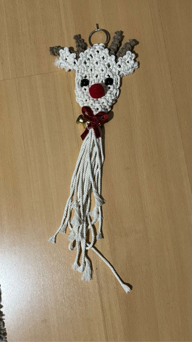 Reno macramé decoración