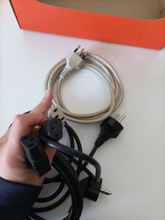 Cavo IEC deleyCON Cavo di rete Cavo di alimentazio