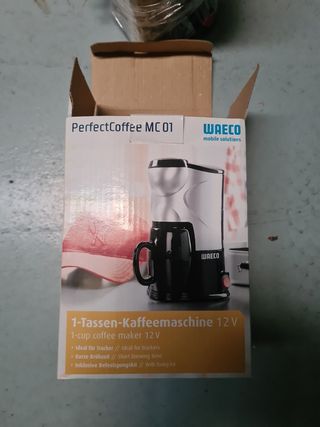 Maquina cafe 12 Voltios