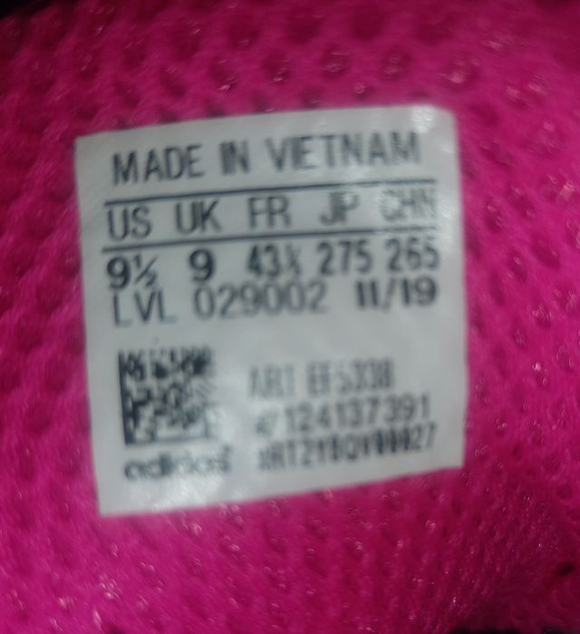 Adidas Yung-1 Arena Talla 43 1/3