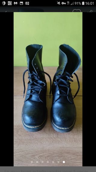 Botas Talla 42 holgado,43 justas con puntera acero