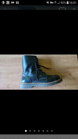 Botas Talla 42 holgado,43 justas con puntera acero