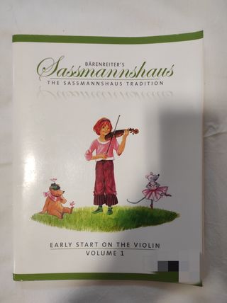 Libro violín