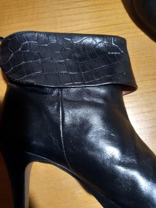 Botines mujer piel . Hispanitas