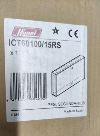 Armario eléctrico mural/empotrable ICT 600x100