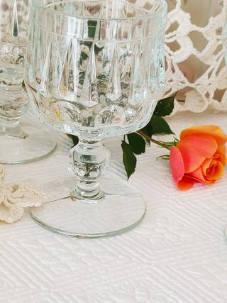 Copas de vino antiguas