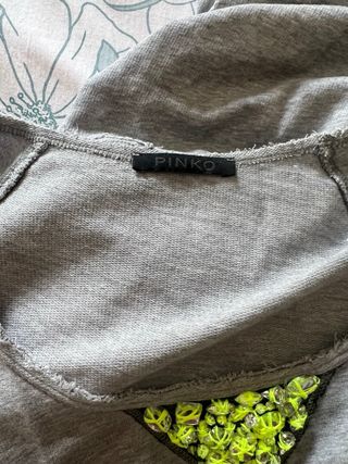 Abito firmato Pinko in cotone garzato 