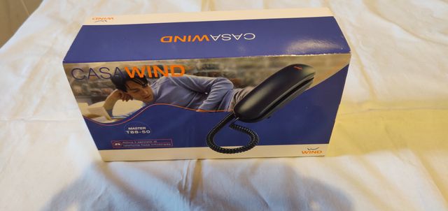 Telefono con filo Master T88-50 blu, mai usato