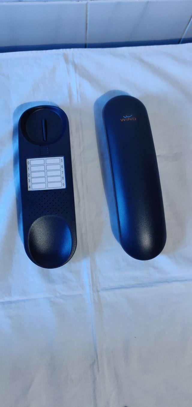 Telefono con filo Master T88-50 blu, mai usato