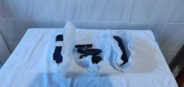 Telefono con filo Master T88-50 blu, mai usato