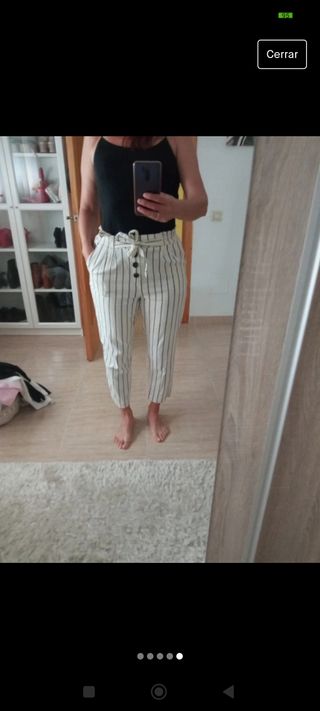 Pantalón y blaiser Stradivarius