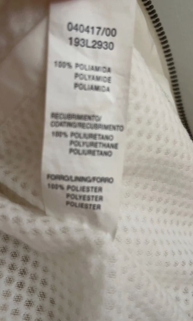 cazadora blanca entretiempo talla 6 años