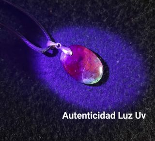 Colgante de Rubí con Zoisita y Plata