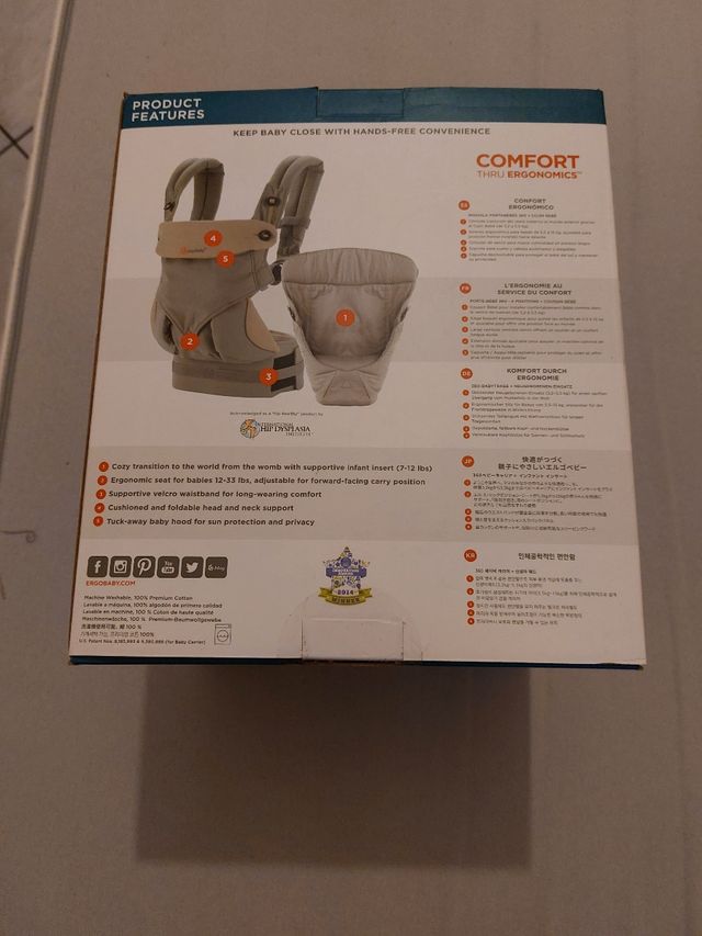 Ergobaby 360 marsupio neonati