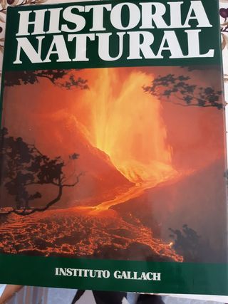 Enciclopedia sobre naturaleza.