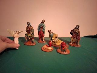 Figuras Belén Anunciación huida Egipto 12 14