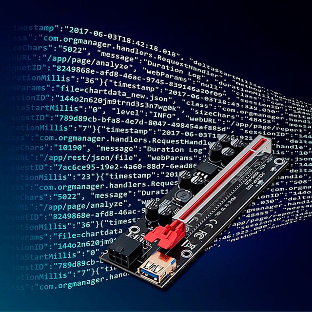Riser PCI-E 1x - 16x USB 3.0 ver. 009s plus Qoltec