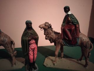 Figuras Belén Reyes Magos 5 6 y 14 cm
