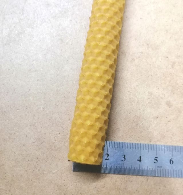 Velas de panal de abeja.